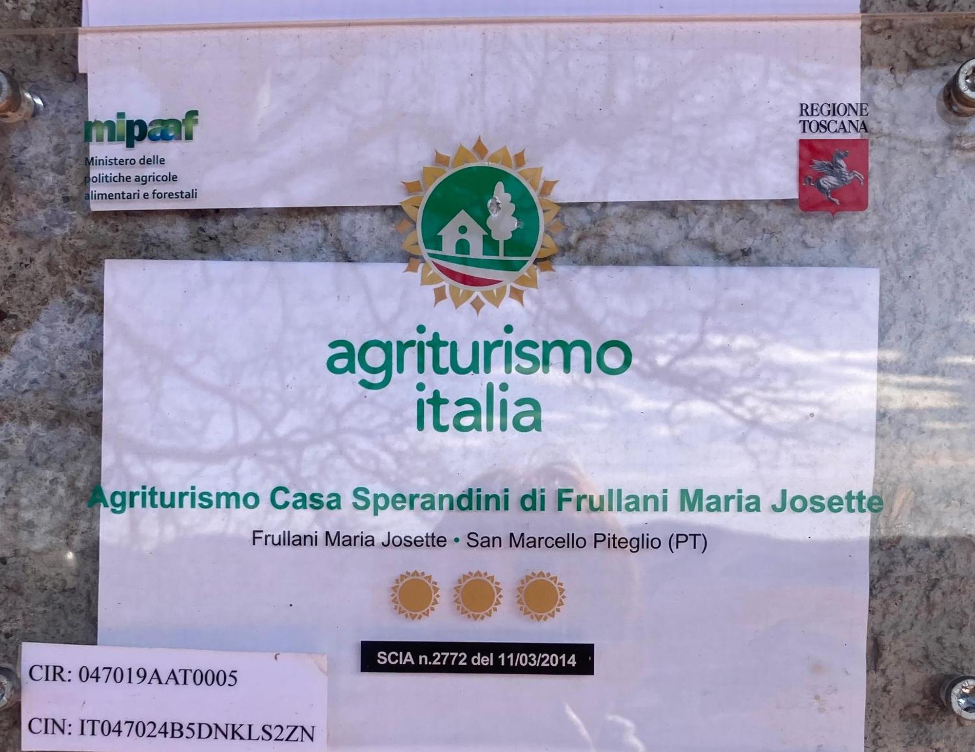 Pensjonat Casa Sperandini San Marcello Pistoiese Zewnętrze zdjęcie